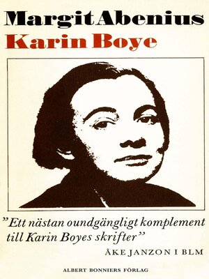 cover image of Karin Boye